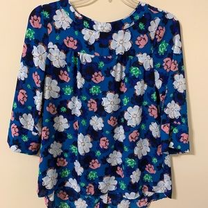 BANANA REPUBLIC Floral Top size Medium